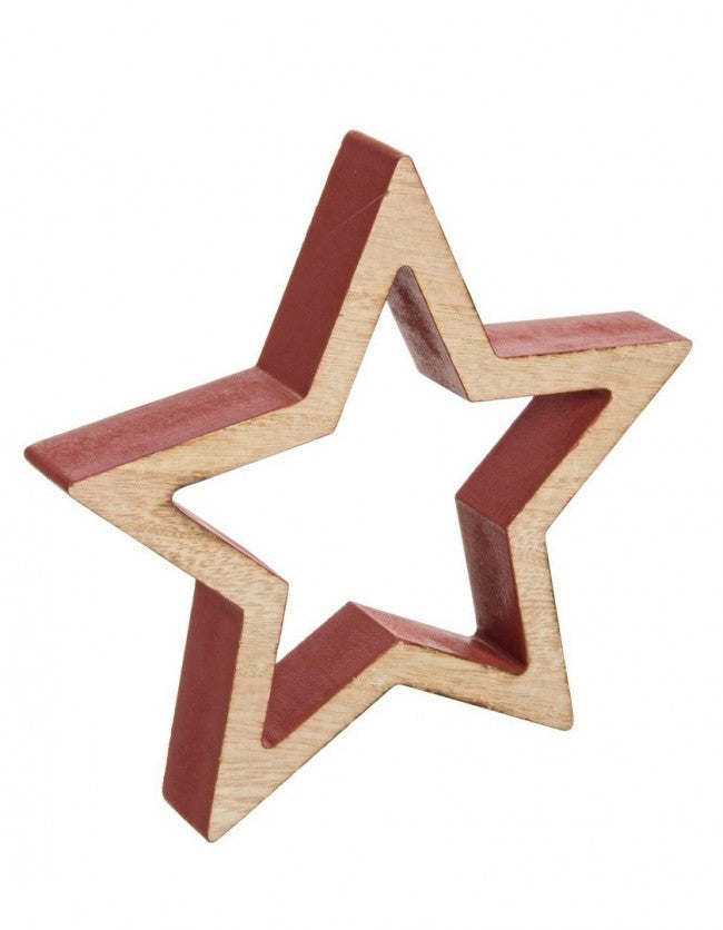 6x Stella Forma Roja L