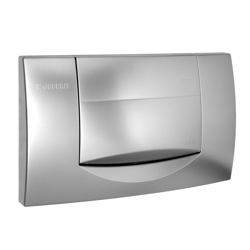 Placa de control cromada individual