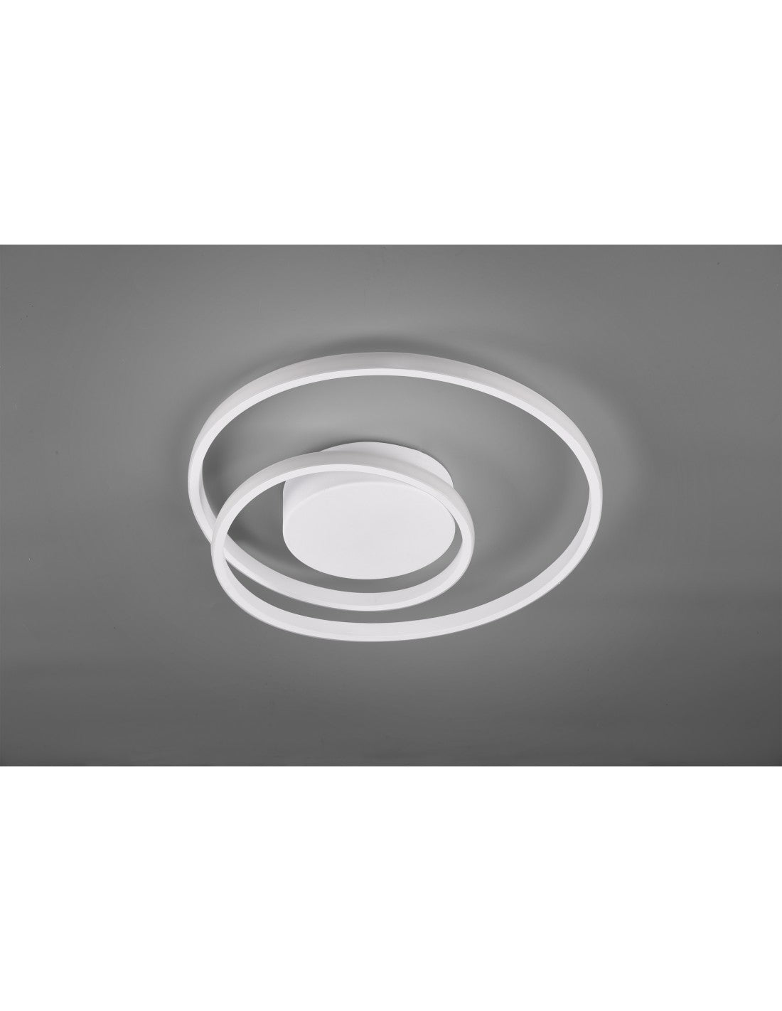 Zibal Plafón LED Espiral Blanco 22w Regulable Ø39 cm Trio Lighting