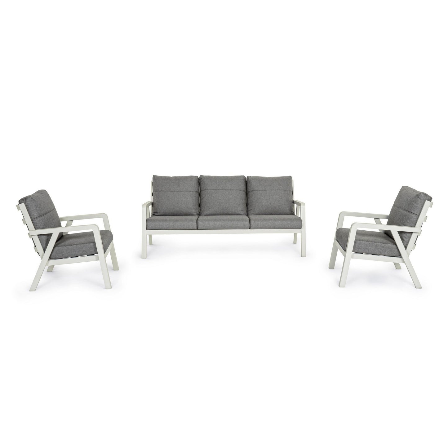 Conjunto de salón de 3 piezas con cojines Truman Lunar
