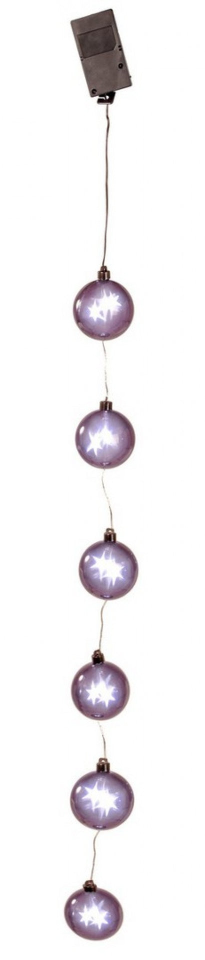 Cadena 6Esferas C-18Luci Negra