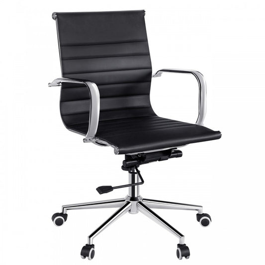 Silla ejecutiva negra