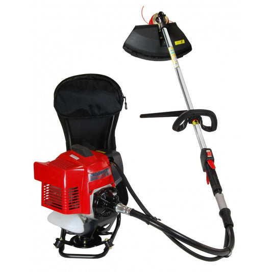 Desbrozadora de mochila Kawasaki de 53,2 cc.