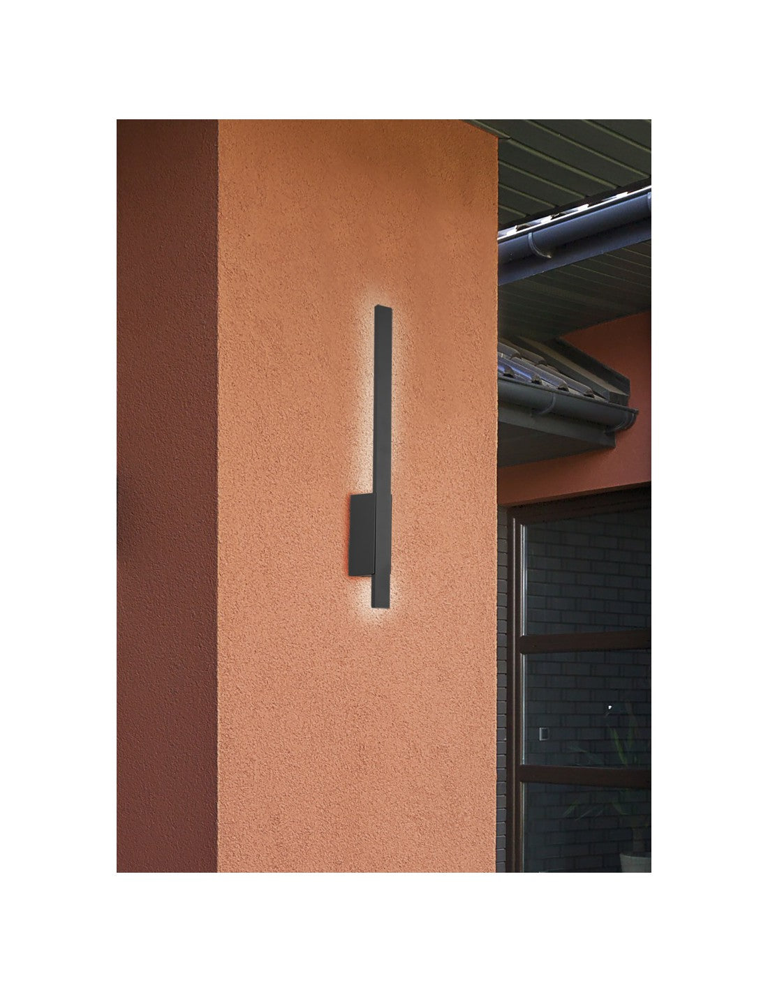 Tawa Led Espejo Varita Aplique Antracita IP54 Trio Lighting