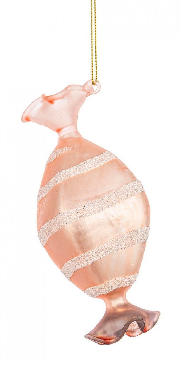 12x Colgante Vt De Oro Rosa Azucarado 6.3X13.5H