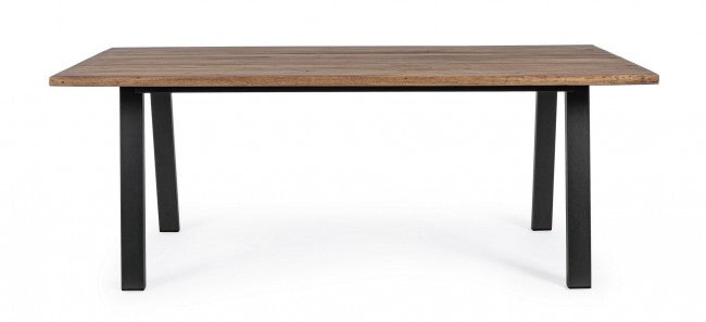 Mesa de centro Oslo de madera natural 200 x 100 cm