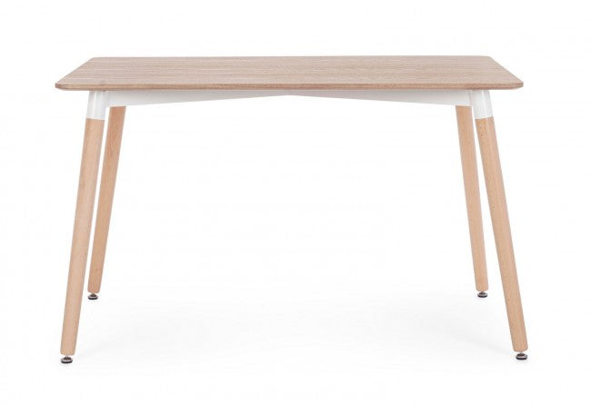 Mesa de madera estilo natural 120x80