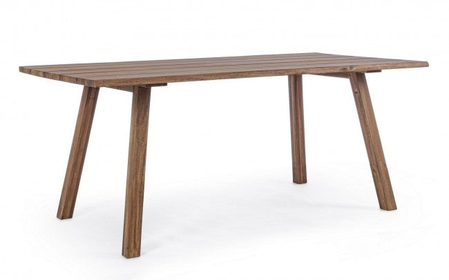 Mesa exterior de madera FSC GLASGOW 180x90x h75 cm