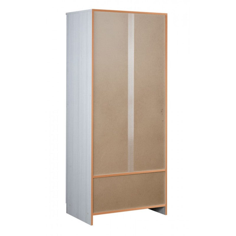 Armario multiusos dos puertas blanco 77x52x h182 cm