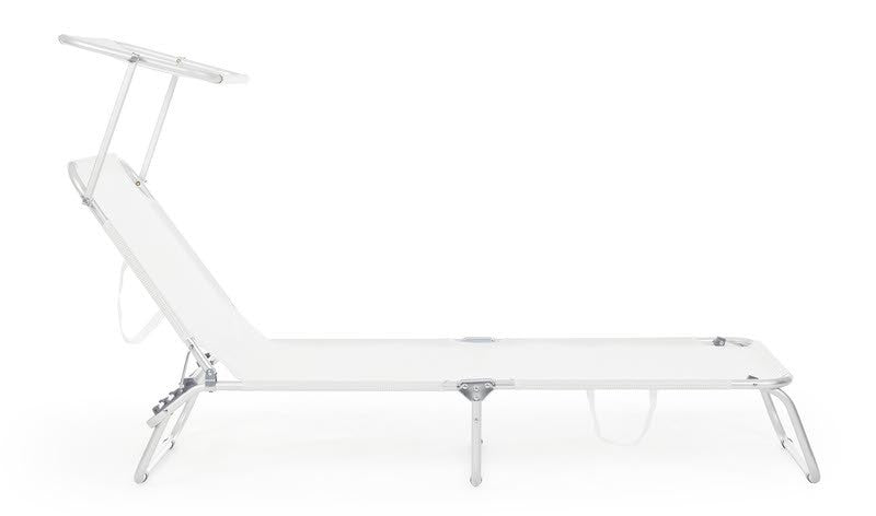 CAMA CON TECHO CRUZADO BLANCO