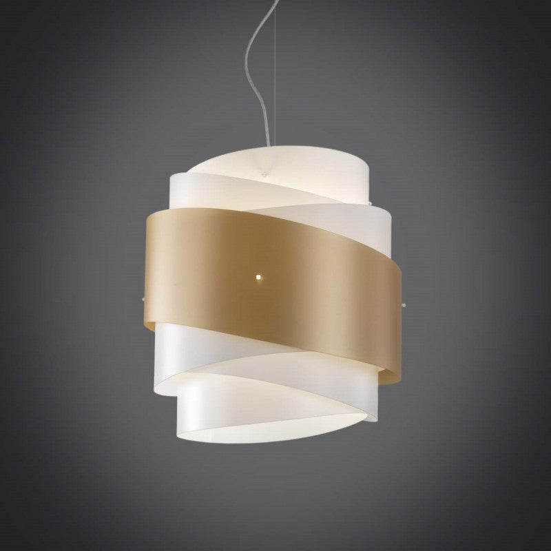 BEA lámpara colgante una luz Oro diámetro 40x h39 cm
