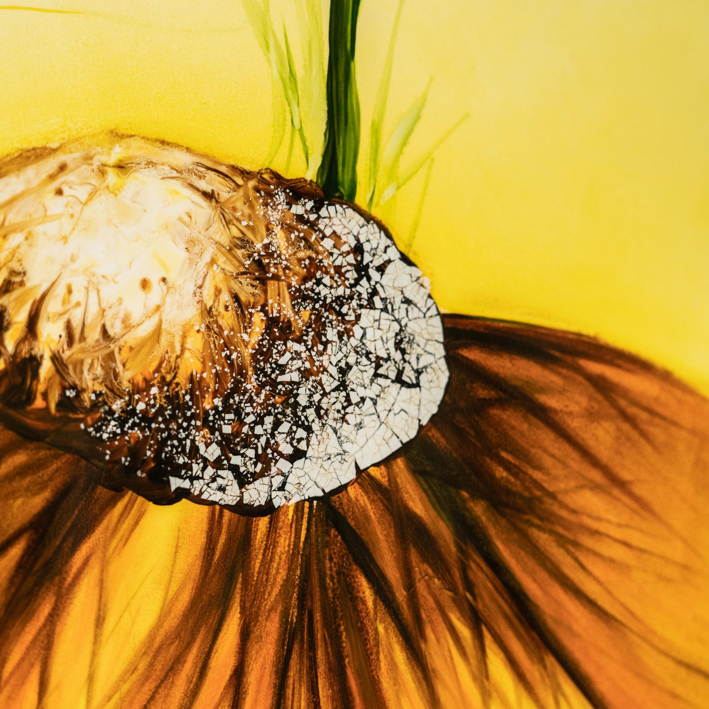 Panel decorativo acabado madera amarillo 60x120x4 cm