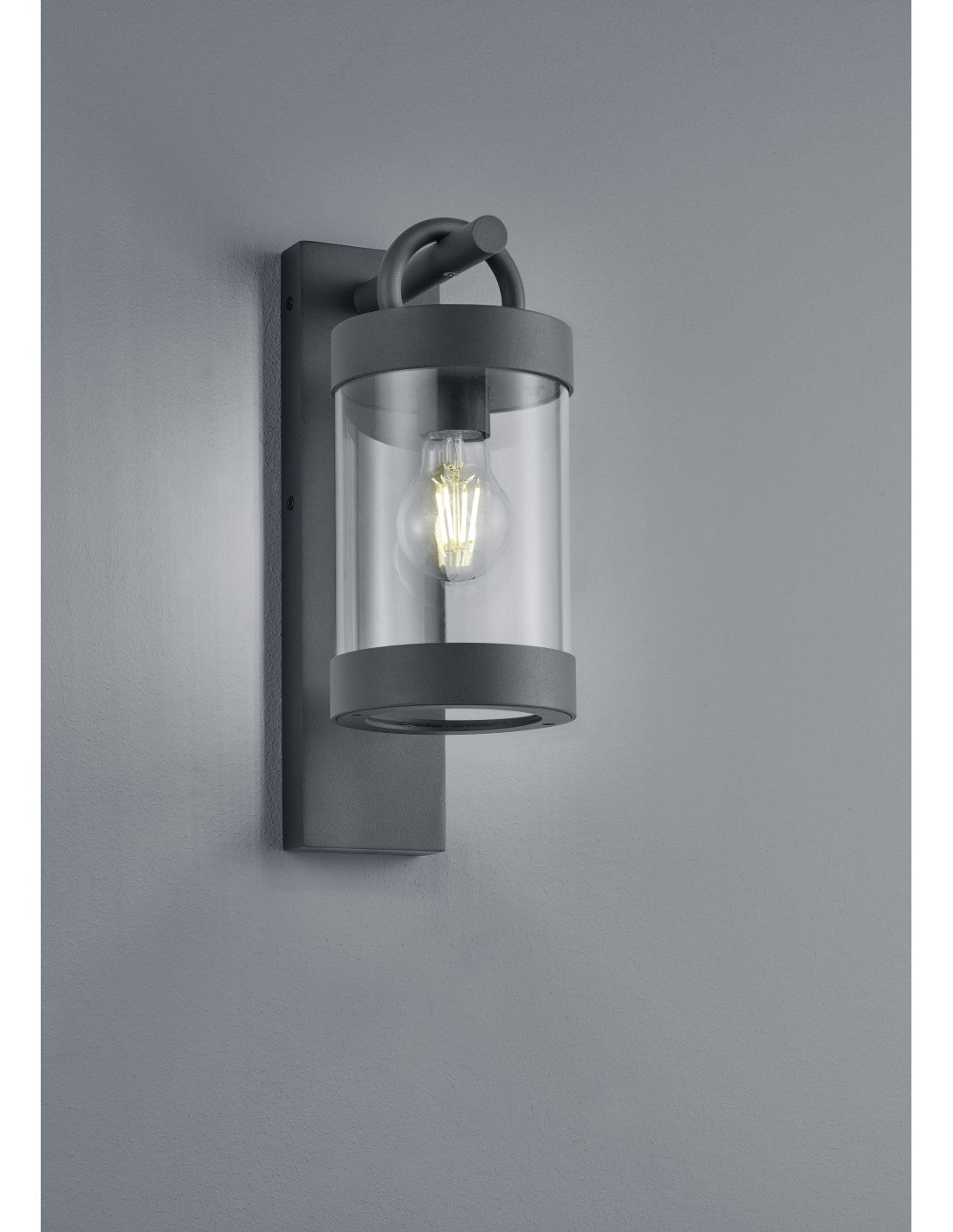 Sambesi Antracita Aplique Sensor Crepuscular IP44 Trio Lighting