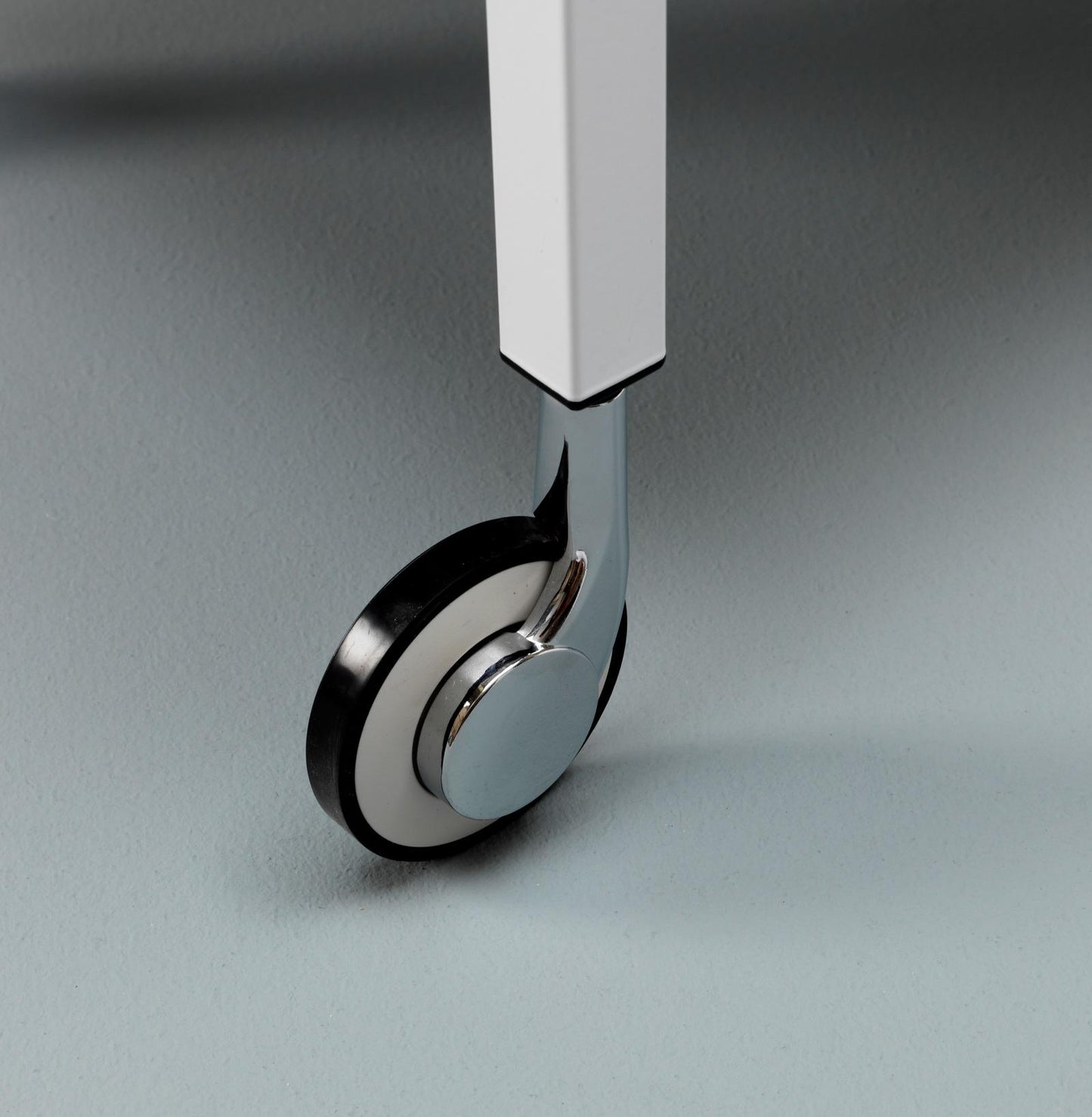 Carrito de bebidas de metal blanco 40x75x80h cm