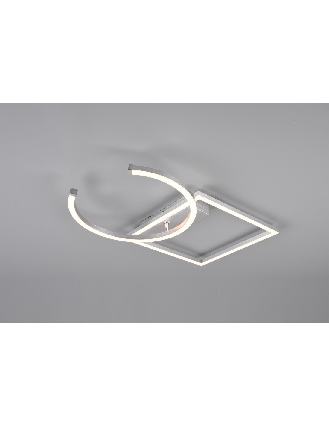 Plafón LED Pivot 23,5w Níquel L42 cm Regulable Trio Lighting