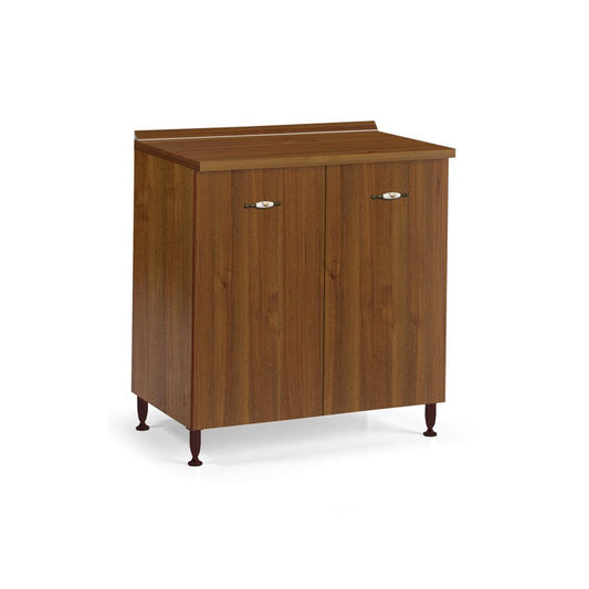 Base de cocina color Nogal Antiguo 80x50xH 85 cm con 2 puertas