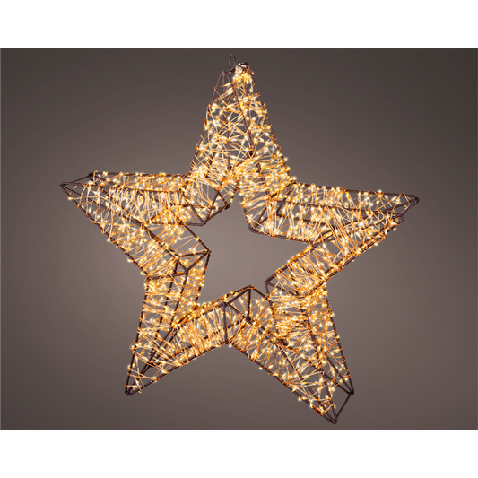 Luci Microled Bianco Caldo Stella - Effetto magico per creare atmosfera