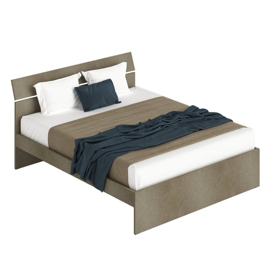 Cama doble para dormitorio en color Clay 200x171xh98 cm