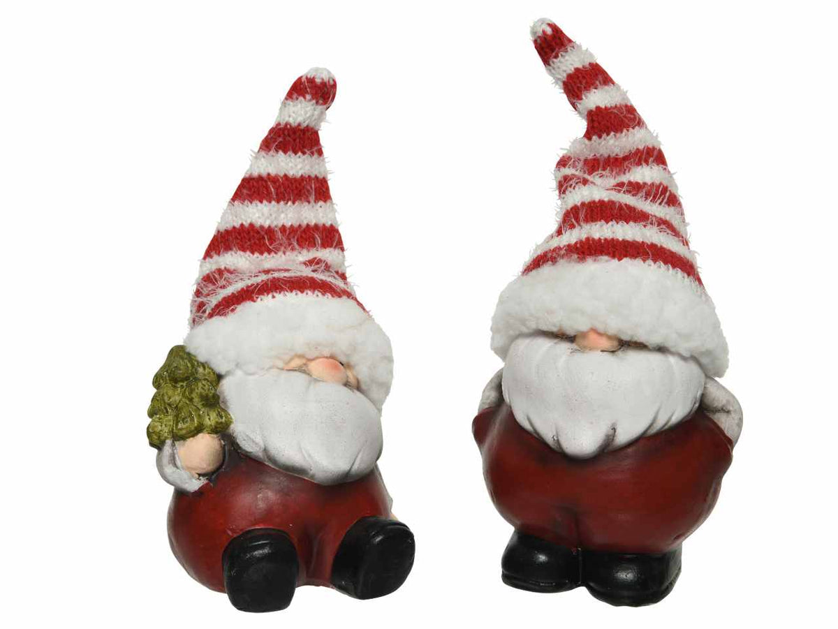 Papá Noel Terracota 8,2X8X9,2Cm Surtido