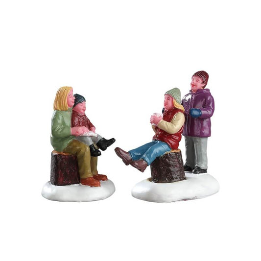 Lemax - Figura Tiempo de Calidad con Mamá