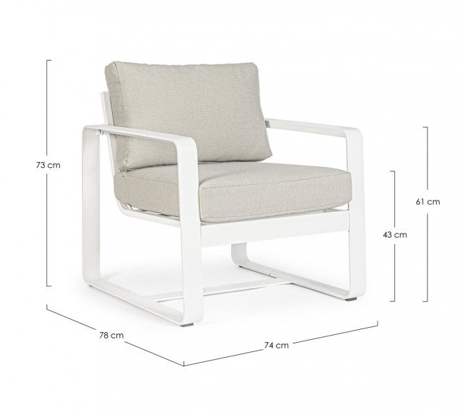 2x Sillón CC Merrigan Blanco Yk11