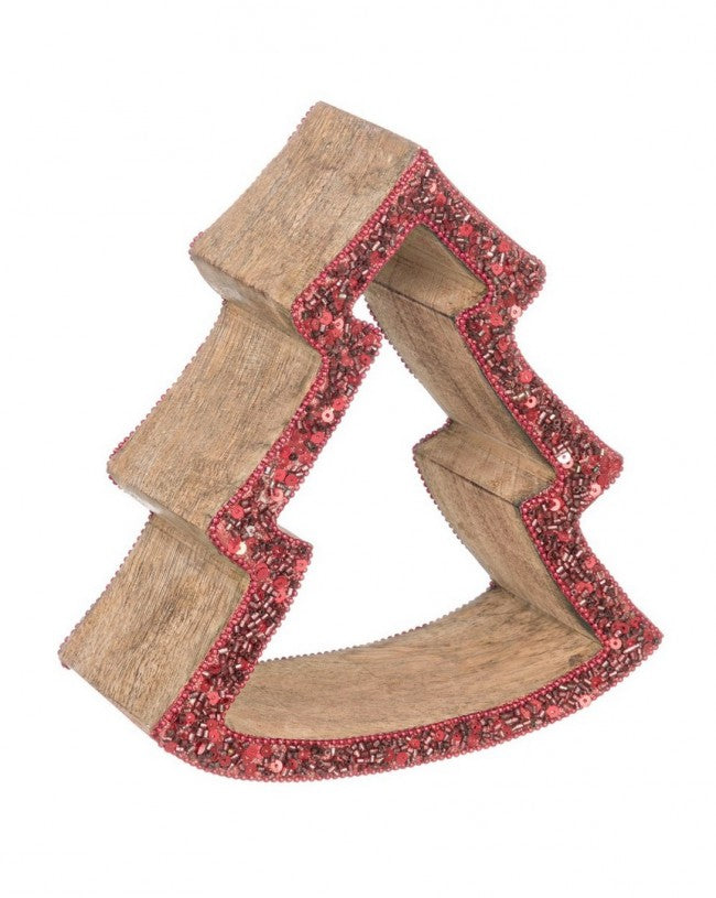 4x Decoración de pino Clermont C