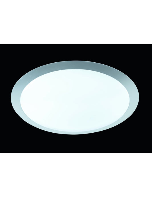 Plafón LED moderno 25W Regulable Gonzalo Aluminio Ø42 cm Trio Lighting