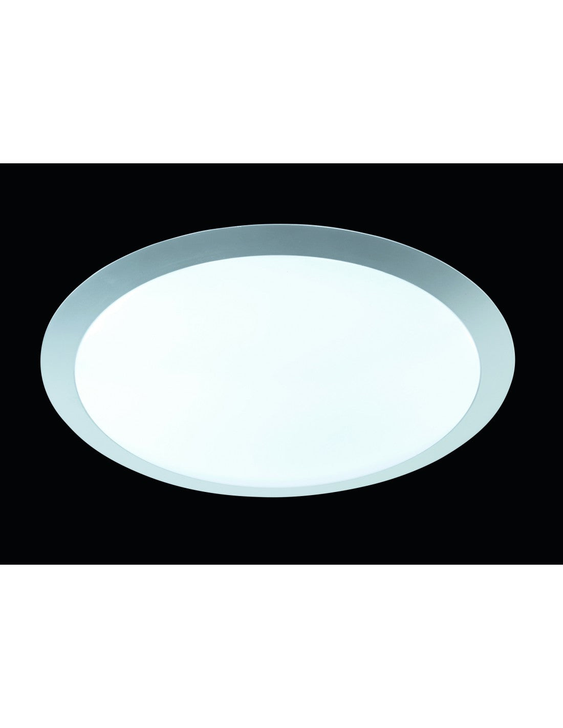 Plafón LED moderno 25W Regulable Gonzalo Aluminio Ø42 cm Trio Lighting