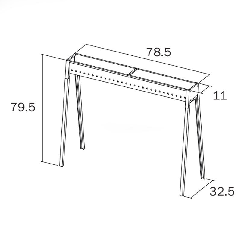 Cocedor de pinchos para barbacoa en acero Milan 80