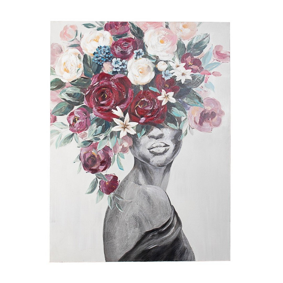 Cuadro al óleo sobre lienzo Pueblo 90x120 cm