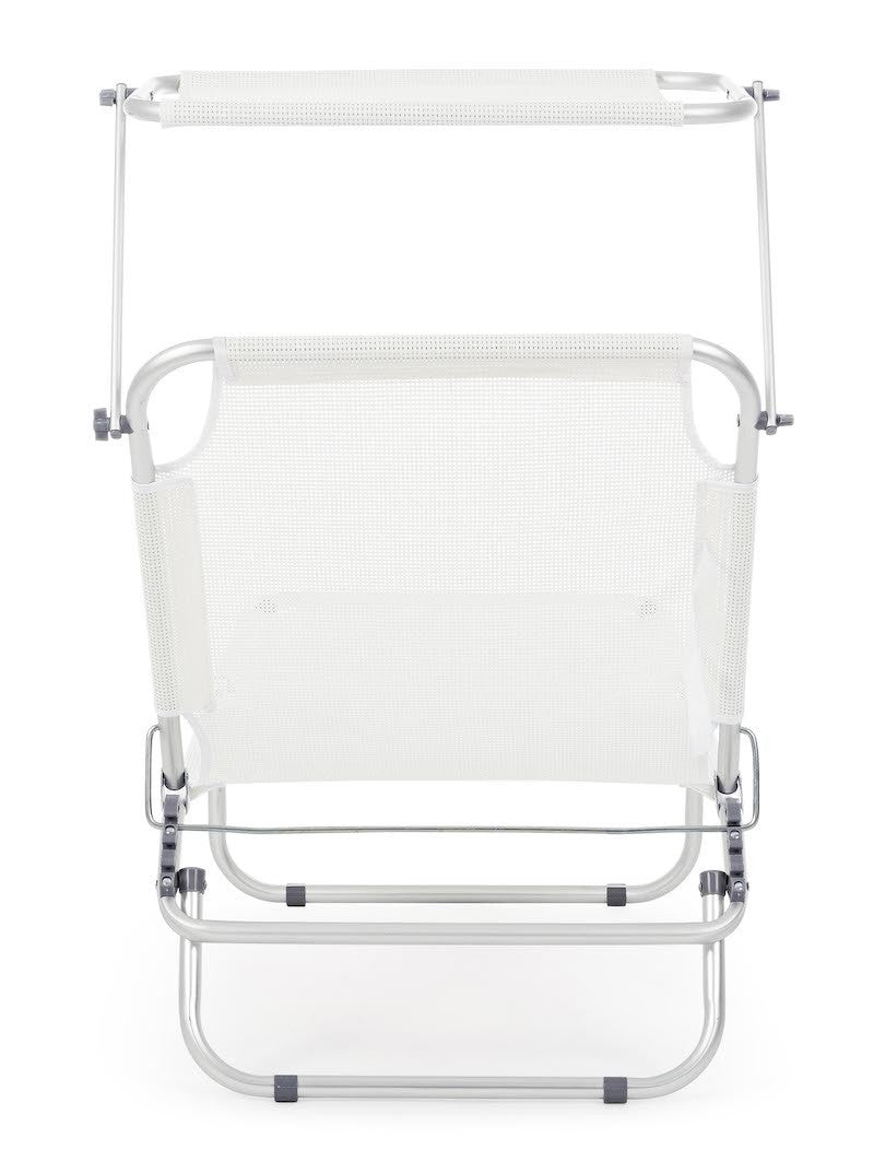 CAMA CON TECHO CRUZADO BLANCO