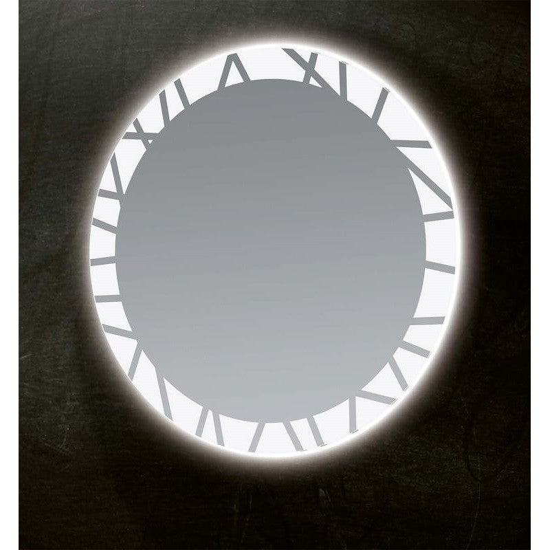 Espejo retroiluminado por LED línea PUMA diam. 80cm
