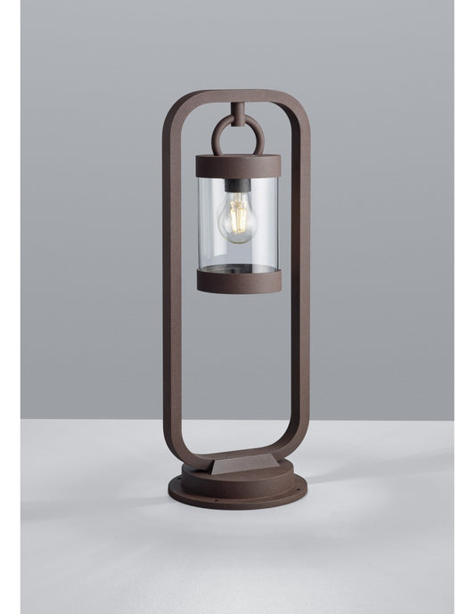 Bolardo de exterior Sambesi Rust H60 cm IP44 Sensor crepuscular Trio Lighting