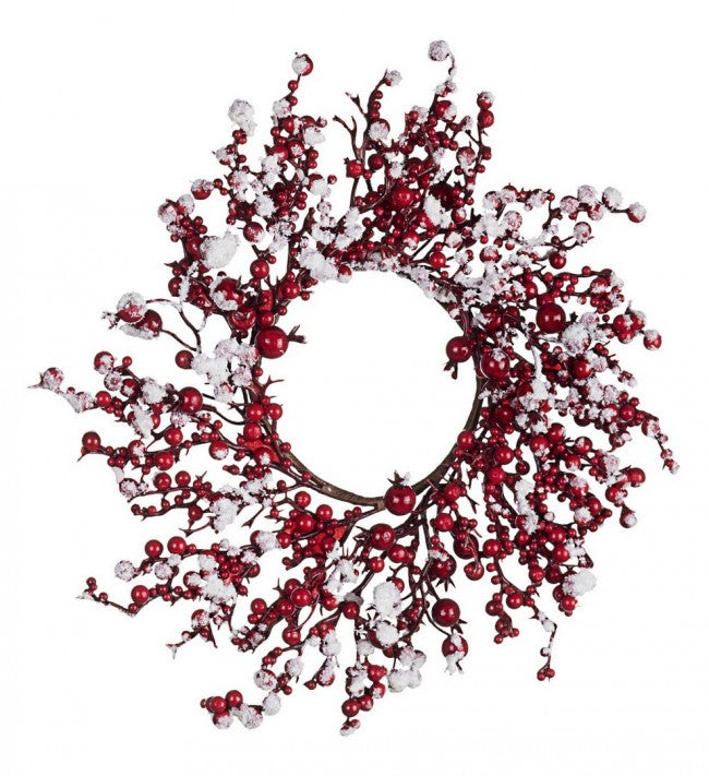 8x Corona Bessy Bayas Rojas Heladas D35