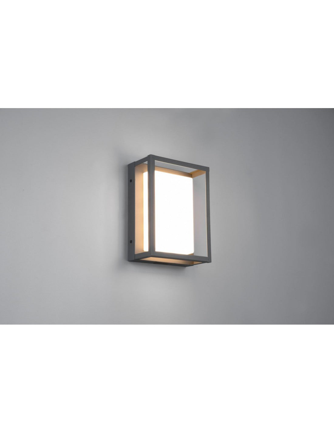 Aplique Exterior Led Dip Switch Witham Antracita IP54 Trio Lighting