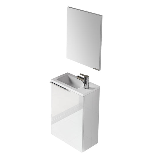 Mueble de baño suspendido Compact/Cody (para montar)