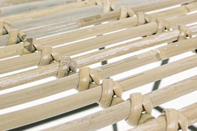 Silla Raquel con reposabrazos en fibras naturales