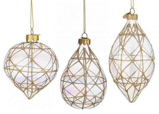 12x Colgante Vt Prisma Diamantes Iridiscentes As3
