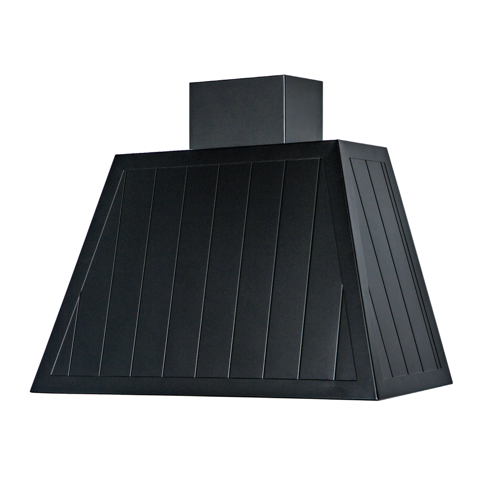 Campana extractora GARAGE METAL de acero inoxidable bruñido 80 cm