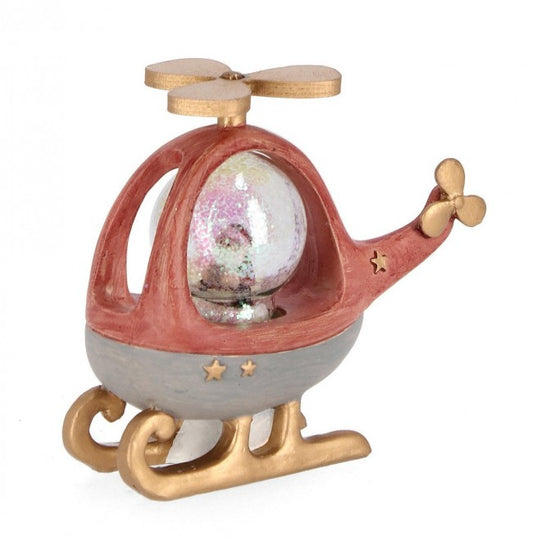 6x Decor Vt Dody Helicóptero Rojo C