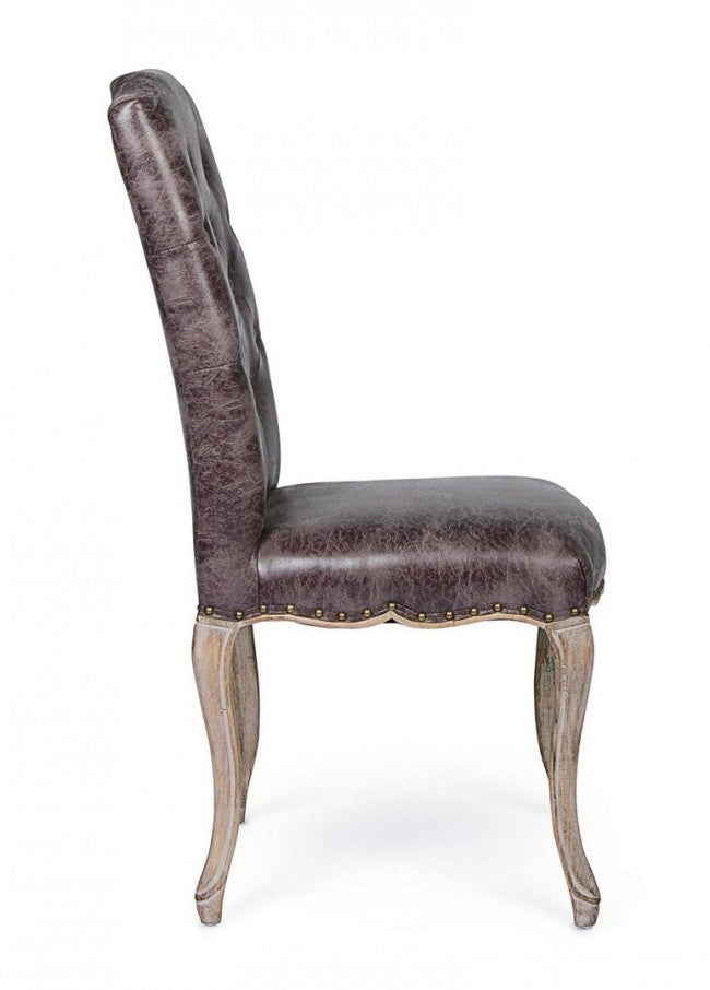 Silla clásica de madera en tejido Diva 51 x 53 x 99 cm