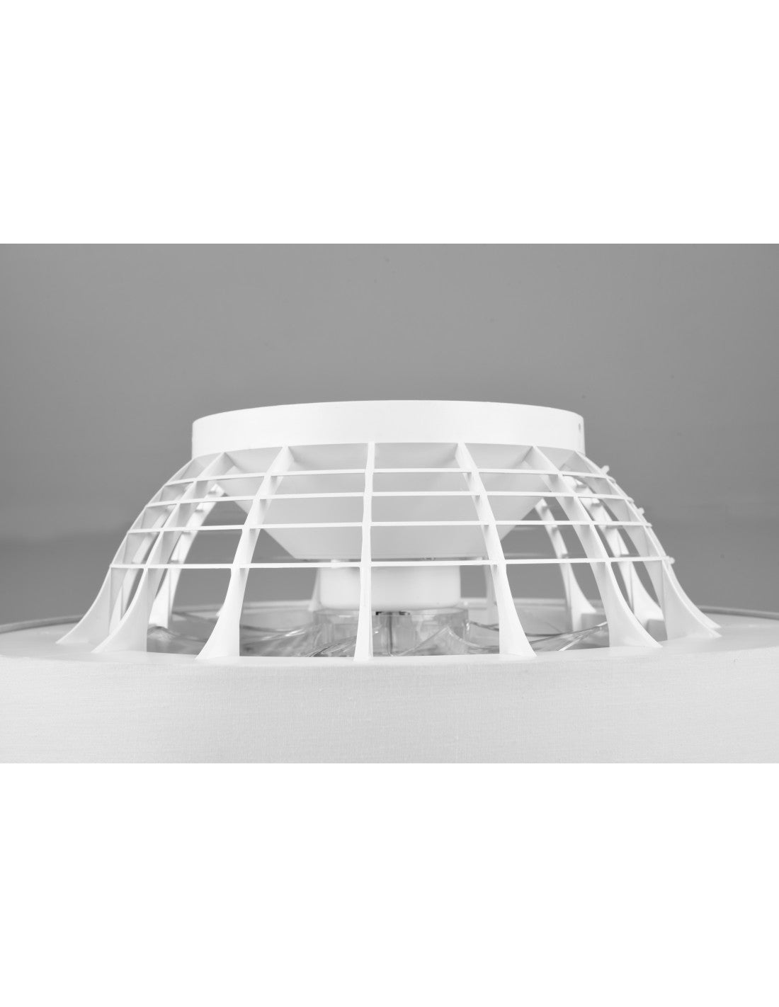 Luz de ventilador moderna LED 30w regulable Farsund White Trio Lighting