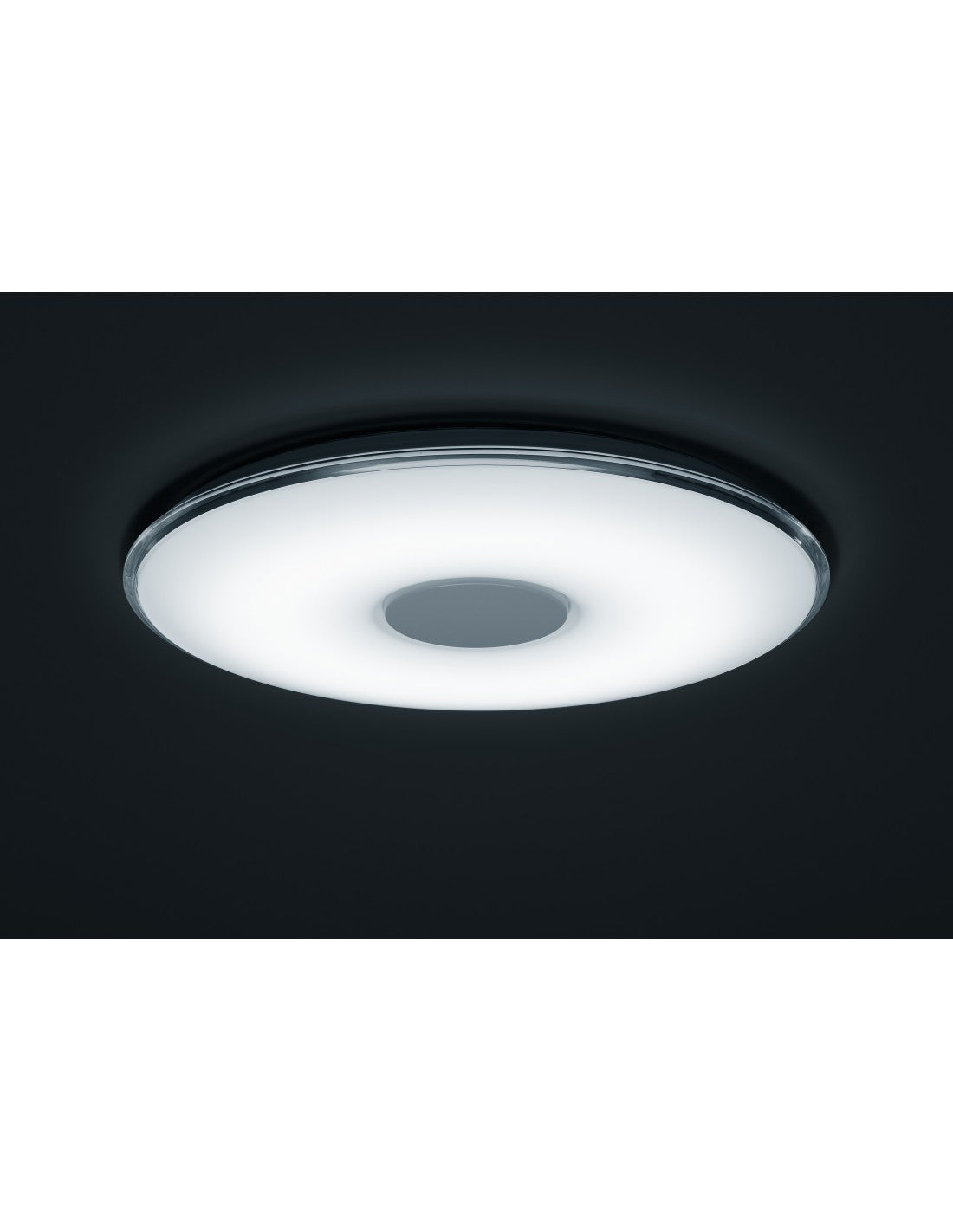 Tokio Lámpara de Techo LED Regulable Efecto Luz Nocturna Ø60 cm Blanco Trio Lighting