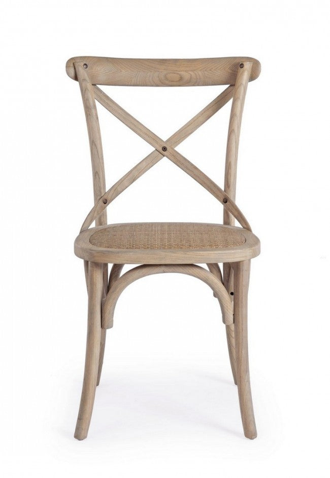 Silla Cross Gris Natural