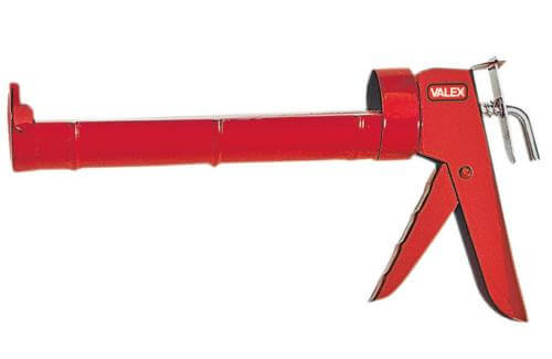 Pistola selladora de cartucho de acero con embrague de silicona ergonómica Valex