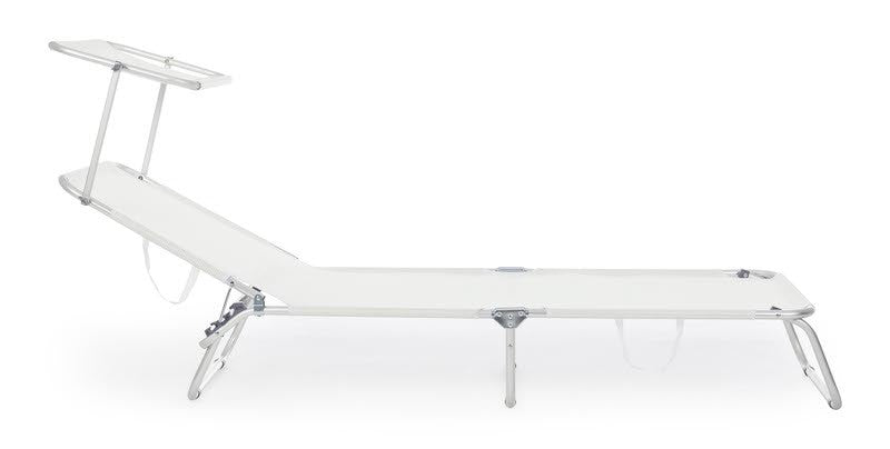 CAMA CON TECHO CRUZADO BLANCO