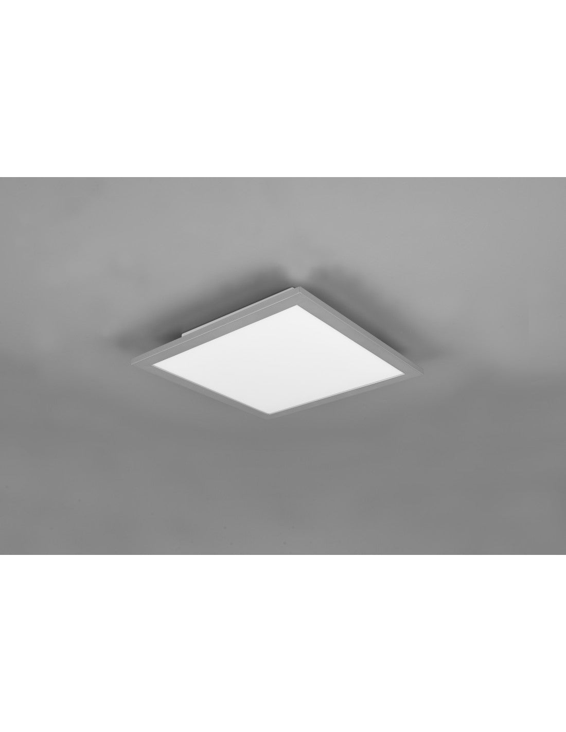 Luz de techo cuadrada moderna, iluminación Led de aluminio gamma con atenuador trío