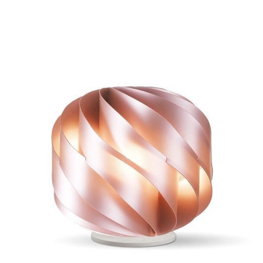 LAP Lámpara de mesa de metal rosa en plástico cm. 15x15h