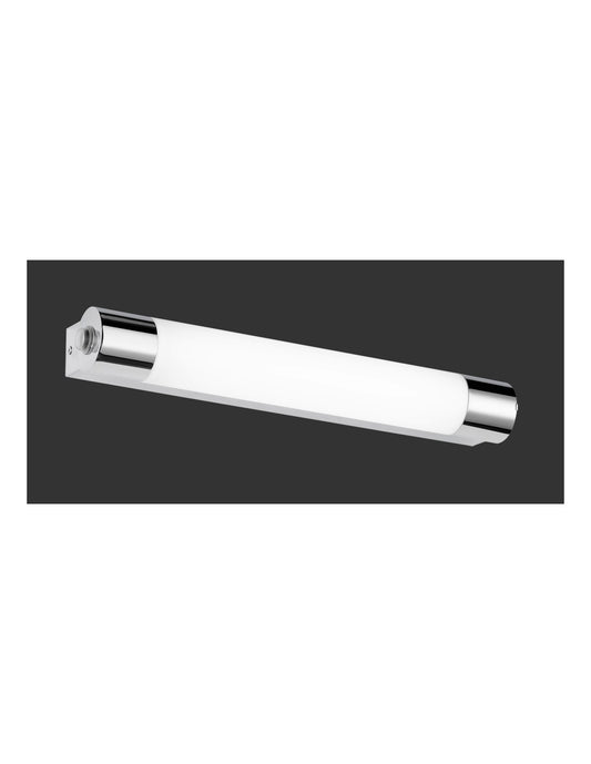 Aplique de espejo LED Reglette Kolian cromado 44 cm IP44 Trio Lighting