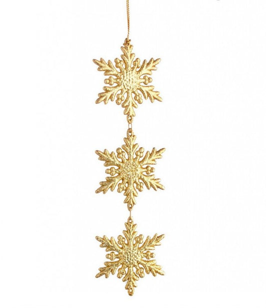 12x Colgantes Vogue Triple Oro